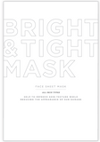 Bright & Tight Face Sheet Mask